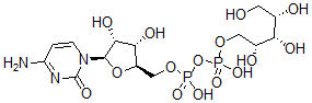 CAS#: 3506-17-0, [(2R,3S,4R,5R)-5-(4-Amino-2-Oxopyrimidin-1-Yl)-3,4-Dihydroxyoxolan-2-Yl]Methyl [Hydroxy-[(2R,3S,4S)-2,3,4,5-Tetrahydroxypentoxy]Phosphoryl] Hydrogen Phosphate