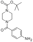 CAS 登录号：350684-49-0， 4-(4-氨基苯甲酰)四氢-1(2H)-吡嗪羧酸叔丁酯