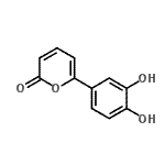 CAS 登录号：35069-91-1， 6-(3,4-二羟基苯基)-2H-吡喃-2-酮