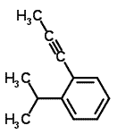 CAS 登录号：350695-83-9， 1-异丙基-2-(1-丙炔-1-基)苯