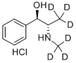 CAS 登录号：350820-08-5， (1R,2S)-(-)-麻黄碱-D6 盐酸盐 (二甲基-D6)