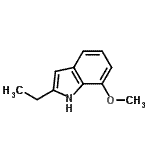 CAS#: 350821-53-3, 2-Ethyl-7-Methoxy-1H-Indole