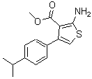 CAS#: 350990-20-4, Methyl 2-Amino-4-(4-Isopropylphenyl)-3-Thiophenecarboxylate