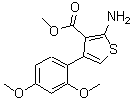 CAS#: 350999-38-1, Methyl 2-Amino-4-(2,4-Dimethoxyphenyl)-3-Thiophenecarboxylate