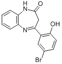 CAS 登录号：351003-29-7， 4-(5-溴-2-羟基苯基)-1H-苯并[b][1,4]二氮杂卓-2(3H)-酮