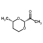 CAS#: 351026-59-0, 1-[(2R,4S)-4-Methyl-1,3-Dioxan-2-Yl]Ethanone