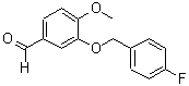 CAS 登录号：351066-28-9， 3-[(4-氟苄基)氧基]-4-甲氧基苯甲醛