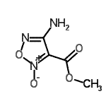 CAS 登录号：351166-64-8， 甲基4-氨基-1,2,5-恶二唑-3-羧酸酯2-氧化物