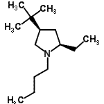 CAS 登录号：351326-01-7， (2R,4R)-1-丁基-2-乙基-4-(2-甲基-2-丙基)吡咯烷