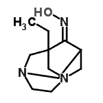CAS 登录号：351332-16-6， (9Z)-1-乙基-N-羟基-3,6-二氮杂三环[4.3.1.1<sup>3,8</sup>]十一烷-9-亚胺