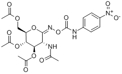 CAS 登录号：351421-19-7， O-(2-乙酰氨基-2-脱氧-3,4,6-三-O-乙酰基-D-吡喃葡萄糖亚基)氨基 N-(4-硝基苯基)氨基甲酸酯