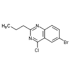 CAS#: 351426-10-3, 6-Bromo-4-Chloro-2-Propylquinazoline