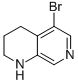 CAS 登录号：351457-97-1， 5-溴-1,2,3,4-四氢-[1,7]萘啶