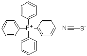 CAS 登录号：35171-64-3， 四苯基鏻硫氰酸盐
