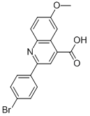 CAS 登录号：35181-24-9， 2-(4-溴-苯基)-6-甲氧基-喹啉-4-羧酸