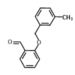 CAS 登录号：351984-86-6， 2-[(3-甲基苄基)氧基]苯甲醛