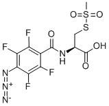 CAS#: 352000-06-7, 4-Azido-2,3,5,6-Tetrafluorobenzamidocysteine Methanethiosulfonate