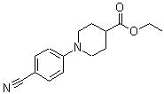 CAS 登录号：352018-90-7， 1-(4-氰基苯基)-4-哌啶羧酸乙酯