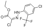 CAS 登录号：35229-94-8， 2-氯-2-(2-[4-氯-2-(三氟甲基)-苯基]亚肼基)乙酸乙酯