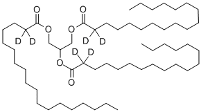 CAS 登录号：352431-39-1， 甘油三(硬脂酸酯-2,2-D2)