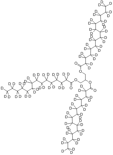 CAS 登录号：352431-43-7， 甘油三(十五烷酸酯-D29)
