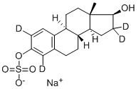 CAS 登录号：352431-50-6， 17beta-雌二醇-2,4,16,16-D4 3-硫酸酯钠盐