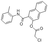 CAS#: 35245-26-2, 3-(((2-Methylphenyl)amino)carbonyl)-2-naphthyl chloroacetate
