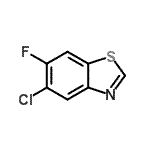 CAS#: 352529-94-3, 5-Chloro-6-Fluoro-1,3-Benzothiazole