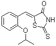 CAS 登录号：352540-00-2， (5Z)-5-(2-异丙氧基亚苄基)-2-硫代-1,3-噻唑烷-4-酮