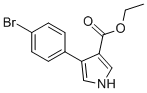 CAS 登录号：352616-21-8， 4-(4-溴苯基)-1H-吡咯-3-羧酸乙酯