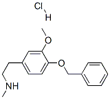 CAS 登录号：35266-64-9， N-甲基-4-苄氧基-3-甲氧基苯乙胺盐酸盐