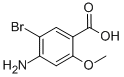 CAS 登录号：35290-97-2， 4-氨基-5-溴-2-甲氧基苯甲酸