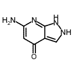 CAS#: 35313-41-8, 6-Amino-1,2-Dihydro-4H-Pyrazolo[3,4-b]Pyridin-4-One