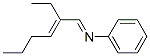 CAS 登录号：35331-89-6， (Z)-2-乙基-N-苯基己-2-烯-1-亚胺