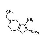 CAS#: 353486-58-5, 3-Amino-5-Ethyl-4,5,6,7-Tetrahydrothieno[3,2-c]Pyridine-2-Carbonitrile