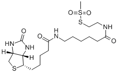 CAS 登录号：353754-95-7， N-生物素基己酰氨基乙基甲烷硫代磺酸酯
