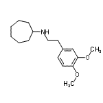 CAS#: 353772-45-9, N-[2-(3,4-Dimethoxyphenyl)Ethyl]Cycloheptanamine