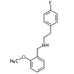 CAS 登录号：353779-46-1， 2-(4-氟苯基)-N-(2-甲氧基苄基)乙胺