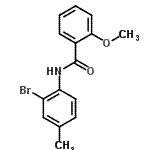 CAS#: 353784-16-4, N-(2-Bromo-4-Methylphenyl)-2-Methoxybenzamide