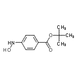 CAS#: 354116-63-5, 2-Methyl-2-Propanyl 4-(Hydroxyamino)Benzoate