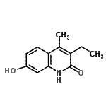 CAS 登录号：354130-78-2， 3-乙基-7-羟基-4-甲基-2(1H)-喹啉酮