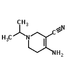 CAS 登录号：35415-36-2， 4-氨基-1-异丙基-1,2,5,6-四氢-3-吡啶甲腈