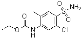 CAS#: 35442-35-4, Ethyl (5-Chloro-2-Methyl-4-Sulfamoylphenyl)Carbamate