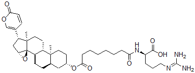 CAS#: 35455-32-4, 3-O-(Argininylsuberoyl)bufogenin