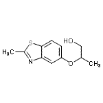CAS#: 35466-19-4, 2-[(2-Methyl-1,3-Benzothiazol-5-Yl)Oxy]-1-Propanol