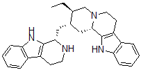 CAS#: 35471-11-5, (2S,3R,12bS)-3-Ethyl-2-[[(1S)-2,3,4,9-Tetrahydro-1H-Pyrido[3,4-b]Indol-1-Yl]Methyl]-1,2,3,4,6,7,12,12B-Octahydroindolo[3,2-H]Quinolizine