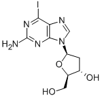 CAS 登录号：354823-77-1， 2-氨基-6-碘-2'-脱氧鸟苷