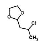 CAS 登录号：35502-16-0， 2-(2-氯丙基)-1,3-二氧戊环