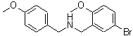 CAS 登录号：355382-43-3， 1-(5-溴-2-甲氧基苯基)-N-(4-甲氧基苄基)甲胺