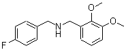 CAS 登录号：355382-48-8， (2,3-二甲氧基-苄基)-(4-氟-苄基)-胺